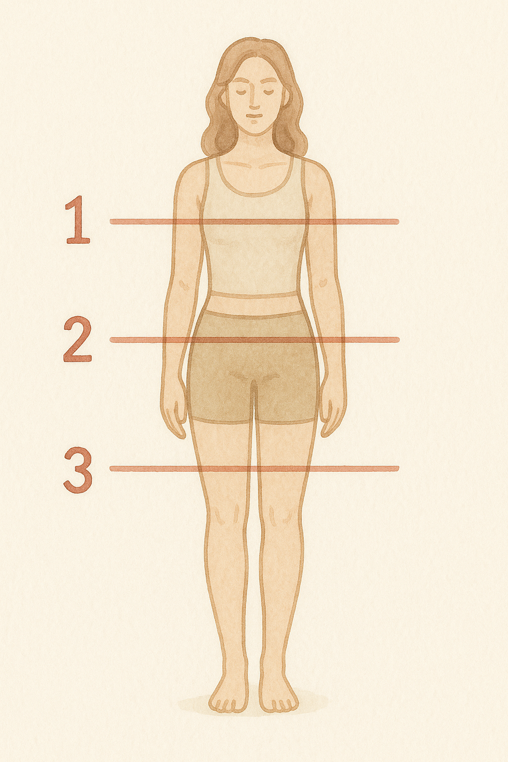 허리 긴 체형 기준 측정하기, 비율 확인하는 3가지 방법