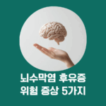 뇌수막염 후유증, 후회하지 않으려면 꼭 알아야 할 6가지 영향