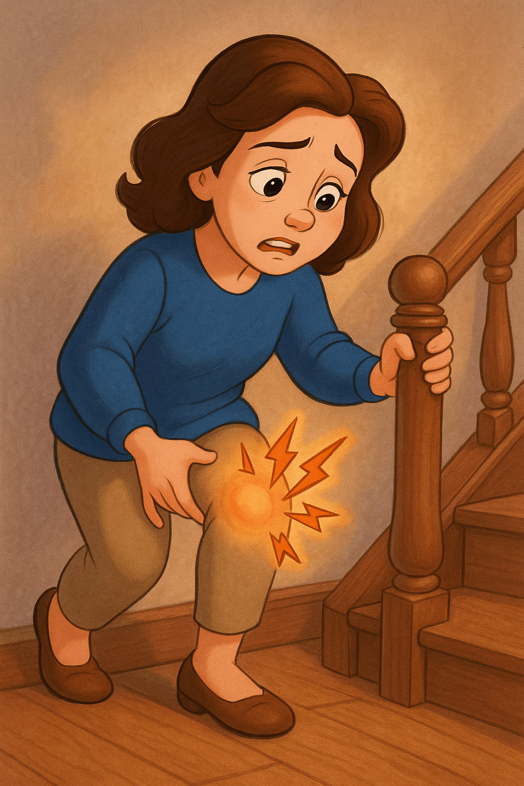 무릎 구부릴 때 통증? 부위별로 다른 원인 4가지 자가 체크