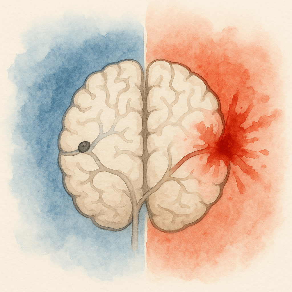 뇌경색 뇌출혈 차이 증상 후유증 쉽게 비교해봤어요