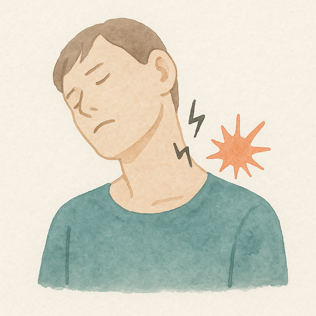 목 돌릴 때 뚝 소리 vs 찌릿한 통증, 어떤 통증이 위험한걸까