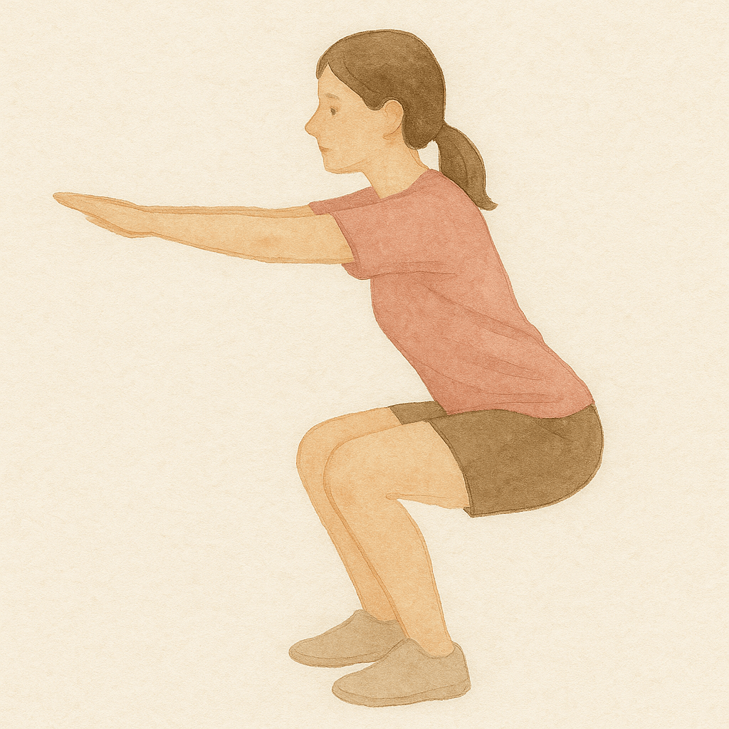 무릎 관절염 스쿼트 vs 일반 스쿼트 차이점