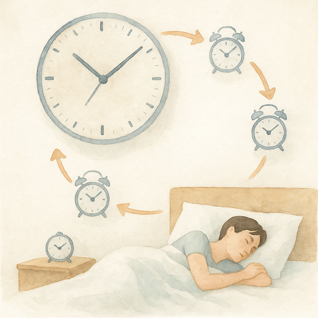 수면시간 계산기 | 개운하게 일어나는 시간 찾기 (90분 주기 활용)