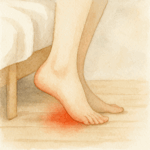 아침에 일어나면 발바닥 발뒤꿈치 통증, 족저근막염 자가진단 5가지