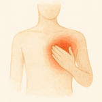 오른쪽 윗가슴 통증 원인 6가지 찌릿 콕콕 증상별로 병원 어디 가야 할까?