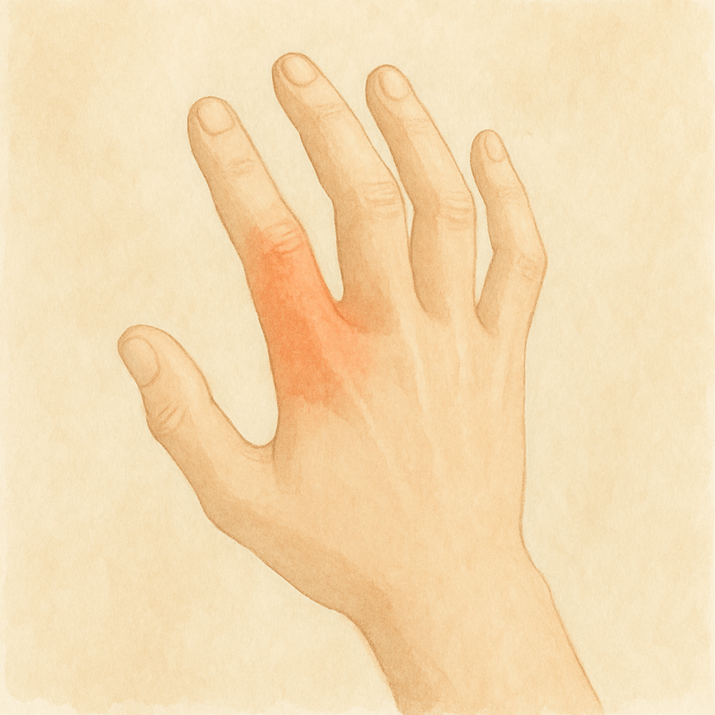 자고 일어나면 손가락 뻣뻣함 vs 류마티스 관절염 차이