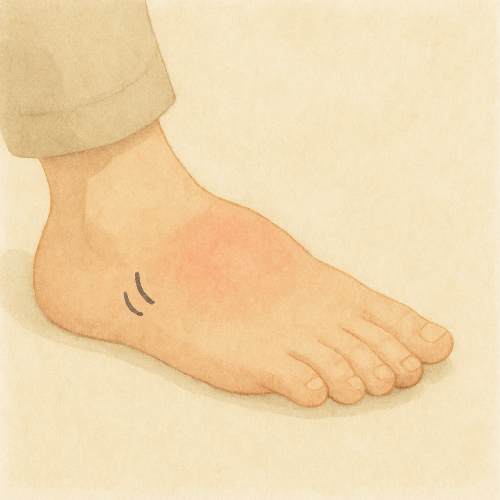 저녁에 발 붓는 이유 vs 아침에 발 붓는 이유 차이 5가지