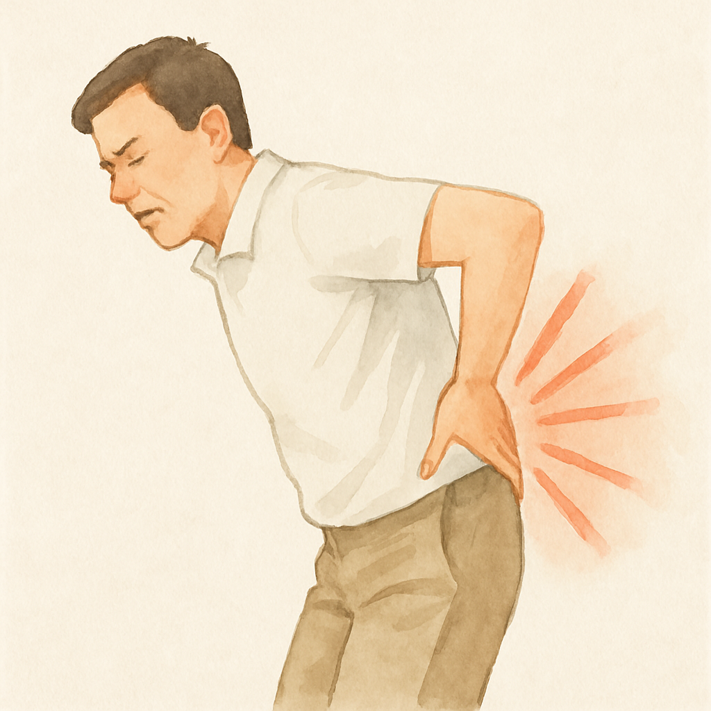 허리 담걸렸을때 빨리 푸는 법 5가지 | 물리치료사가 직접 해본 방법