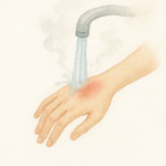 가벼운 화상 응급처치 | 라면 끓이다 데여서 직접 해본 방법 (마데카솔 vs 후시딘)