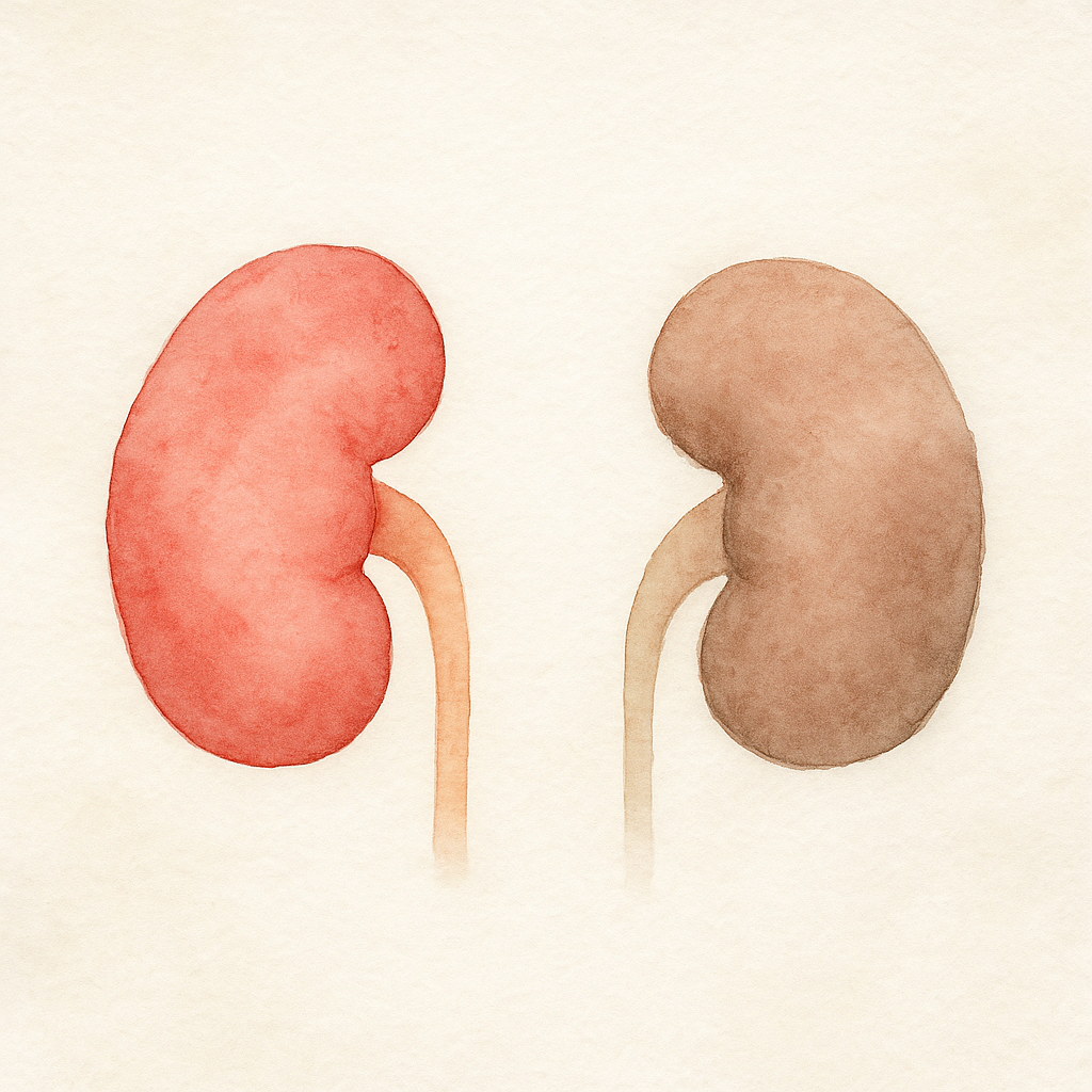 급성 신부전증 vs 만성 신부전증 차이 비교, 회복 가능성은 어떻게 다를까