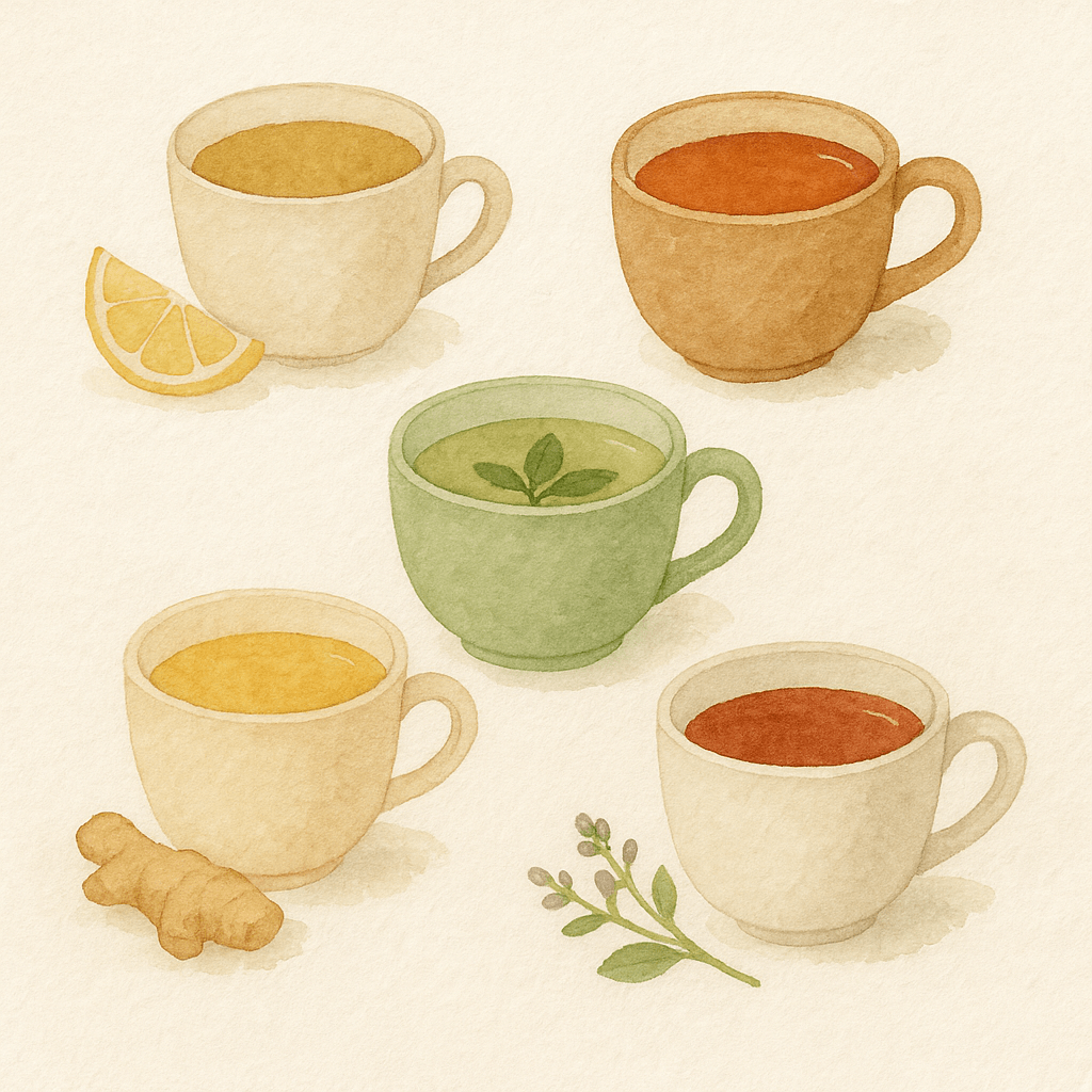 목감기에 좋은 차