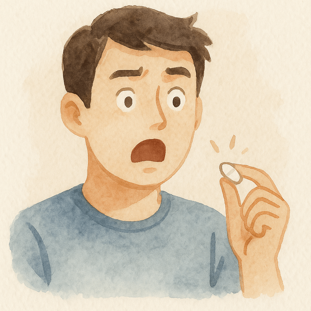 바난정 처방받았는데, 감기약인 줄 알았다가 깜짝 놀란 이유