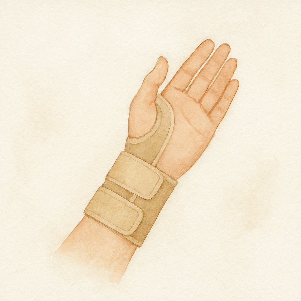 손목보호대 원리, 물리치료사가 직접 설명해드릴게요 (+ 착용 시간까지)