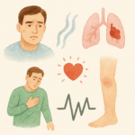 폐색전증 조기 징후 6가지, 이 증상 있으면 즉시 응급실로