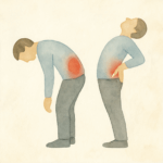 허리 구부릴때 통증 vs 펼 때 통증 15년차 물리치료사가 겪어보고 알려드림