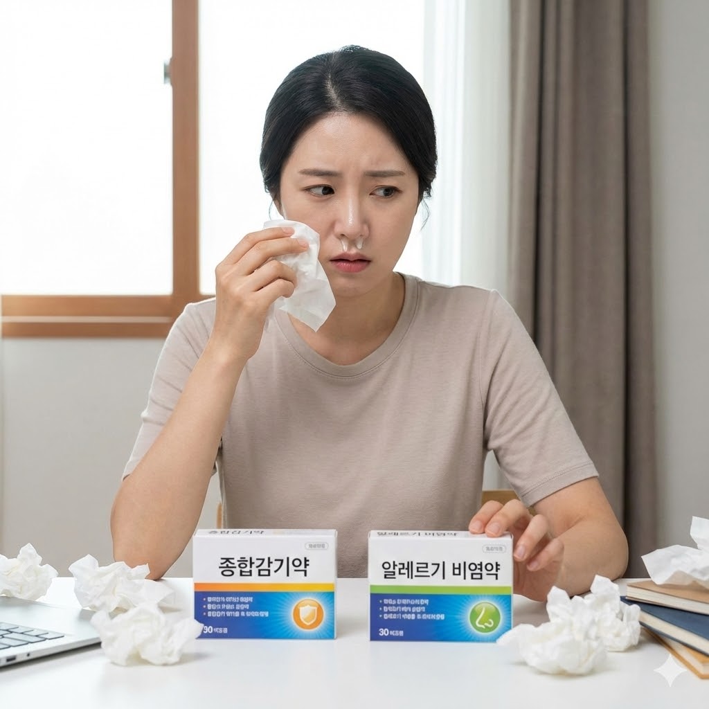코감기 비염 차이 5가지