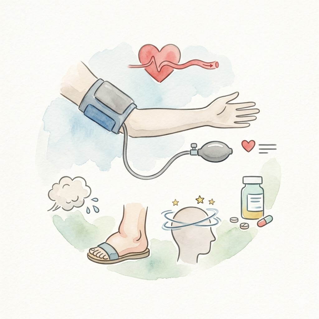 고혈압 약 부작용 종류 7가지