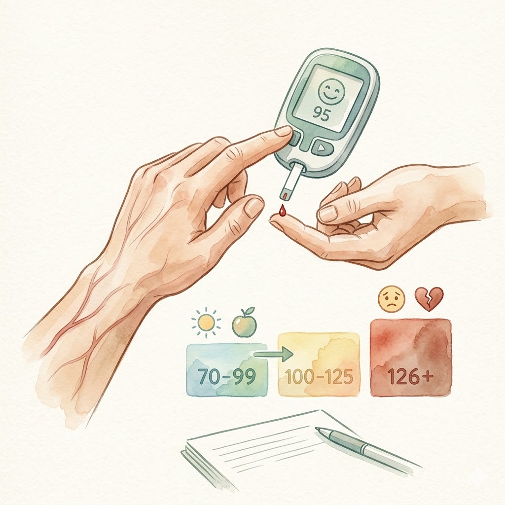 당뇨병수치 정상 범위