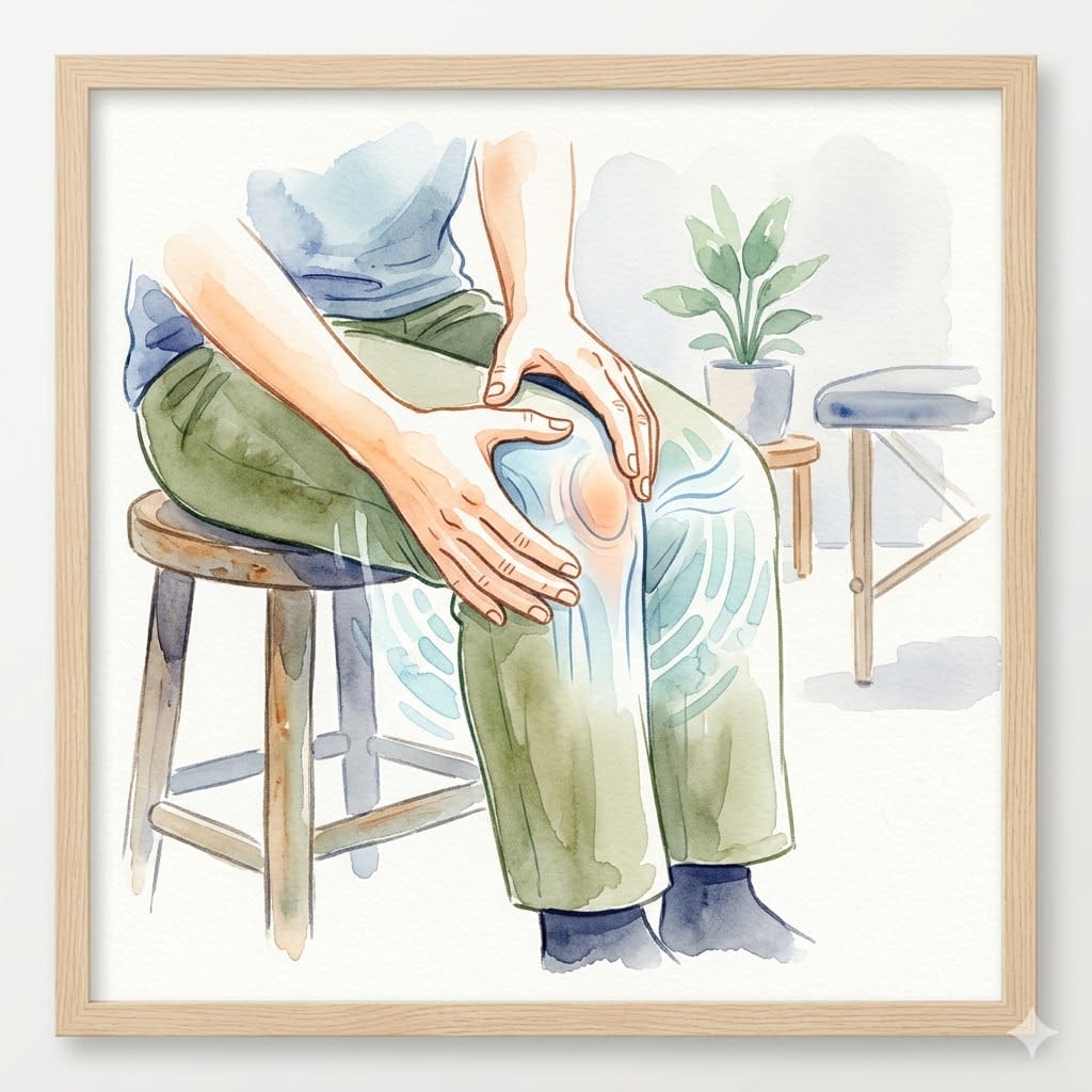 무릎관절염 초기 증상 7가지 앉았다 일어날 때 뚝 소리 나면 보세요