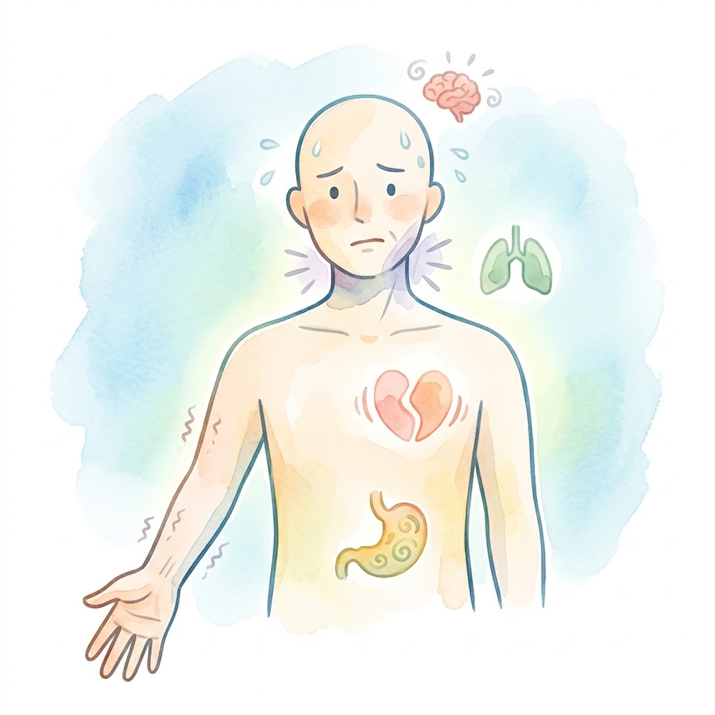 심근경색 초기 증상 7가지 왼팔 저림부터 소화불량까지 자가진단