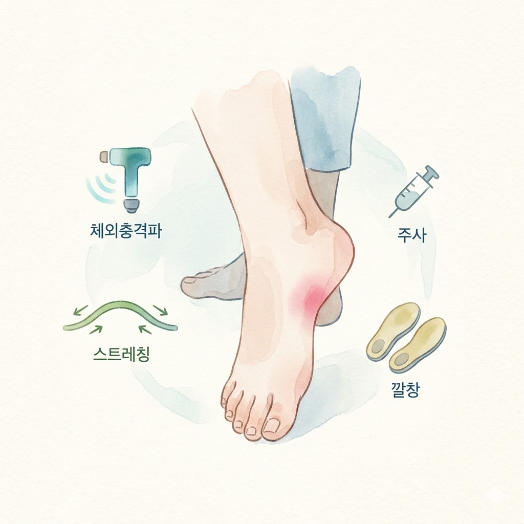 아킬레스건염 증상 7가지