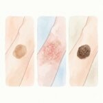 검버섯 광선각화증 지루각화증 차이 비교