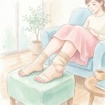 다리가 붓는 이유 8가지와 병원 가야 할 위험 증상을 설명하는 이미지