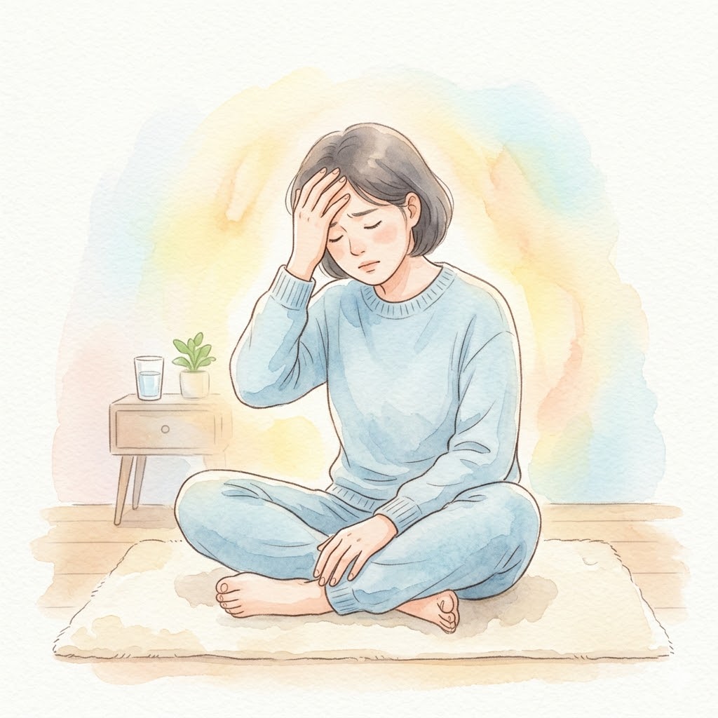 메니에르병 회전성 어지럼증 증상 일러스트