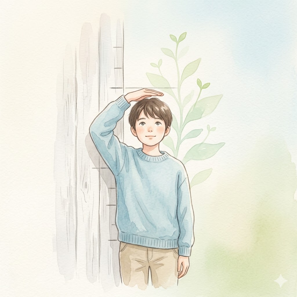 남녀 성장판 닫히는 평균 나이 비교 그래프