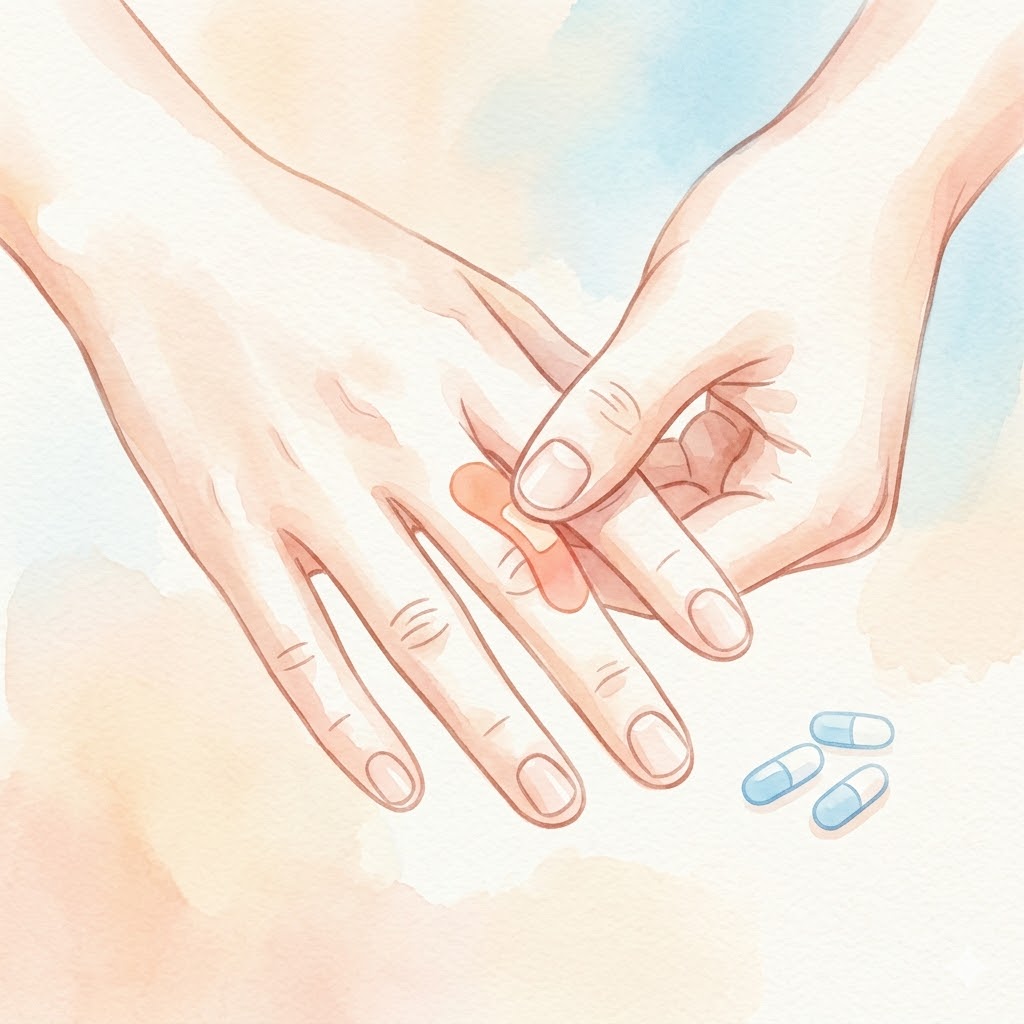 손가락 관절 통증 5가지 원인 치료법 약 파스 정리