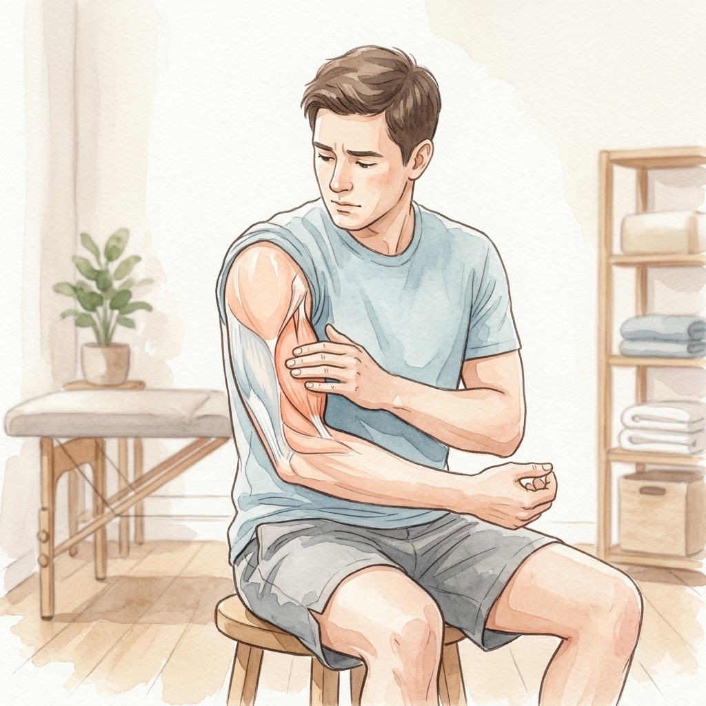 이두근 위치 삼두근 차이 운동 통증까지 완전 정리