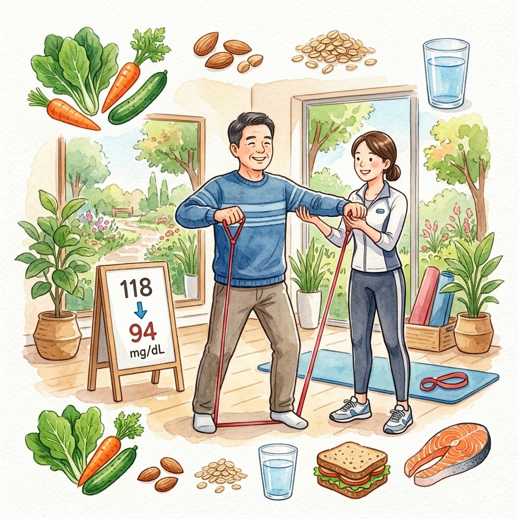 혈당 관리 음식 7가지 공복혈당 내리기 실천법