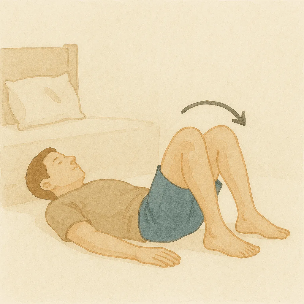 허리디스크 환자 운동 순서, 1단계부터 3단계까지 따라하기