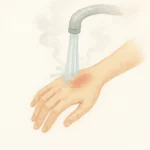가벼운 화상 응급처치 | 라면 끓이다 데여서 직접 해본 방법 (마데카솔 vs 후시딘)
