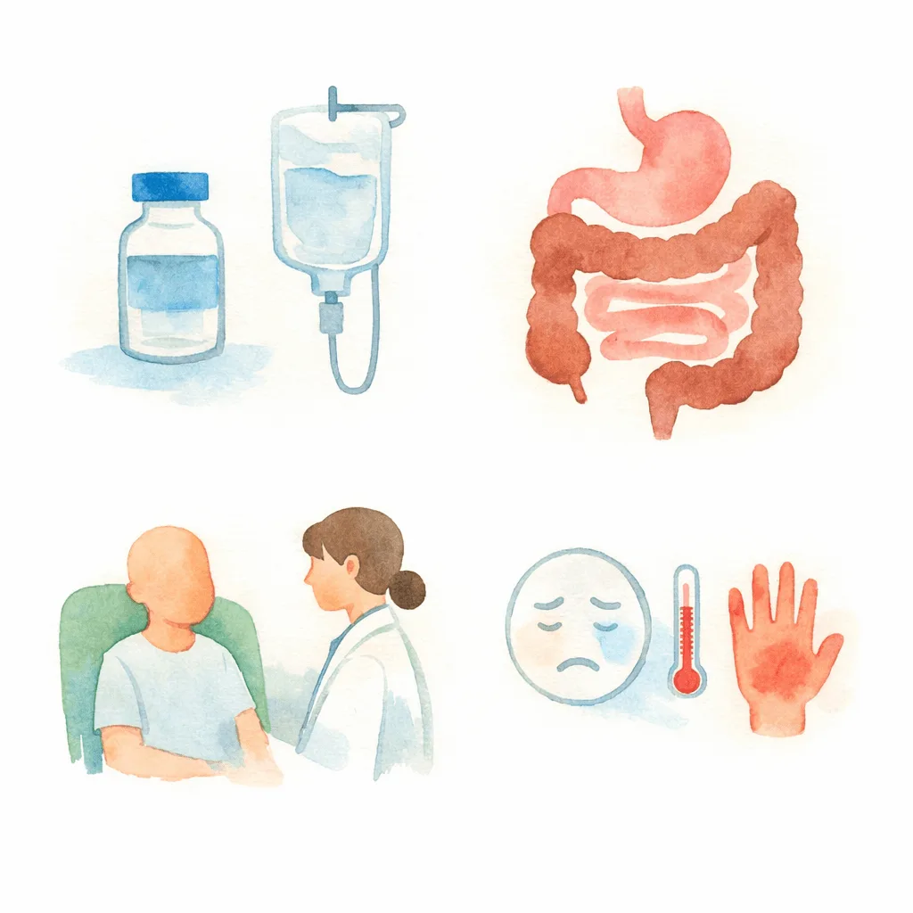 엘록사틴 잘트랩 효능 부작용
