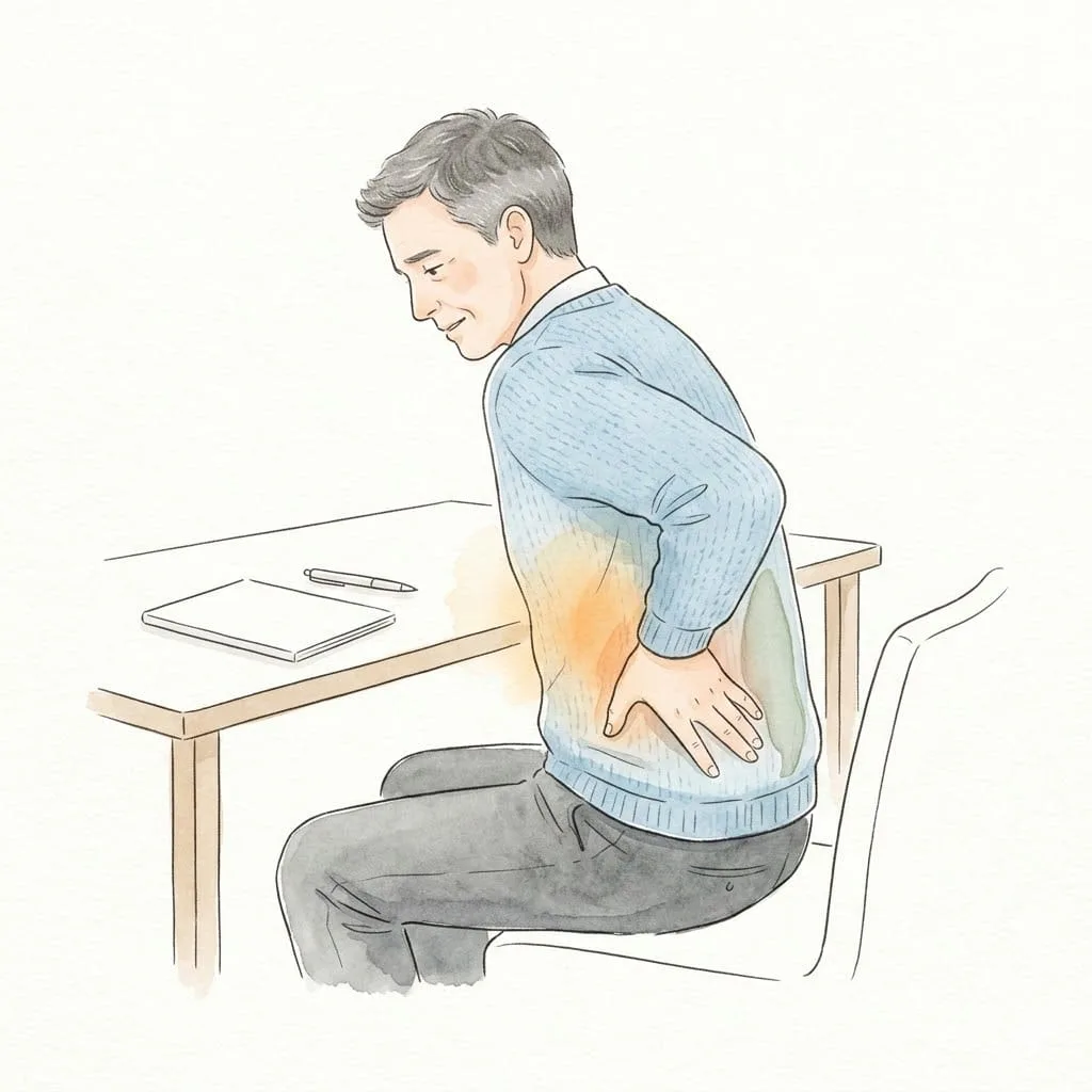 오른쪽 옆구리 뻐근함