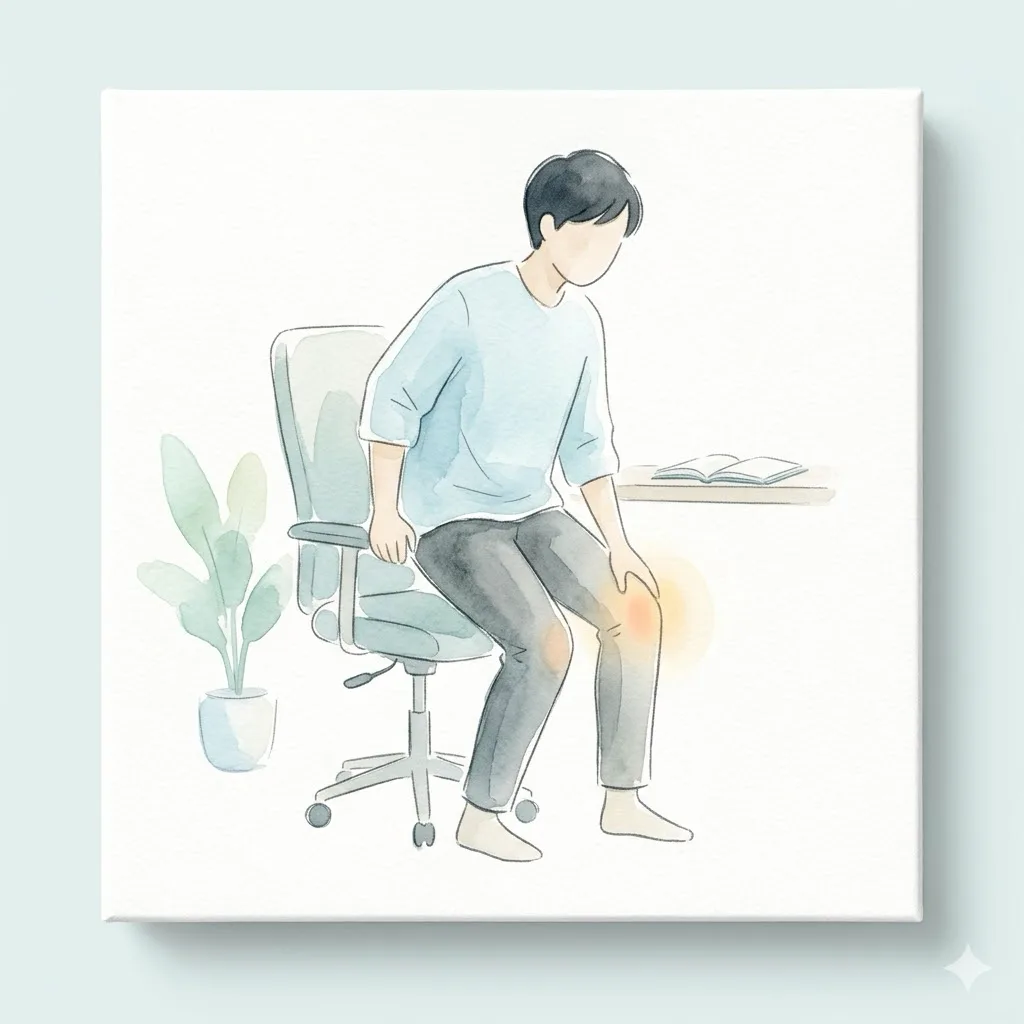 무릎 연골연화증 자가진단 체크리스트