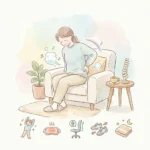 허리에서 우두둑 소리 원인 통증 없애기 5가지