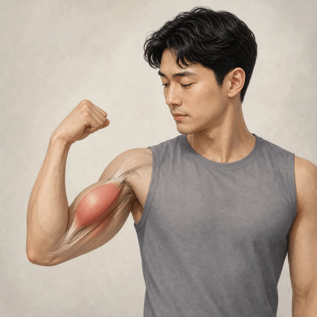 이두근 하는 일 이두근 위치는 팔 앞쪽에서 찾을 수 있어요