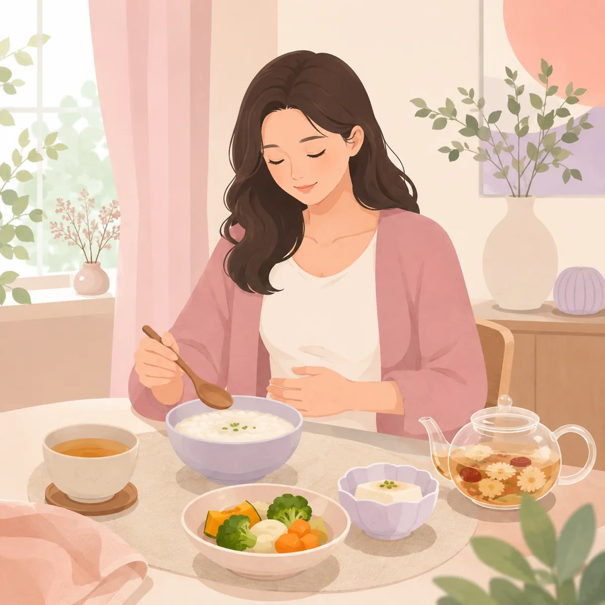 생리 소화불량 생리 중 속이 편한 식사법