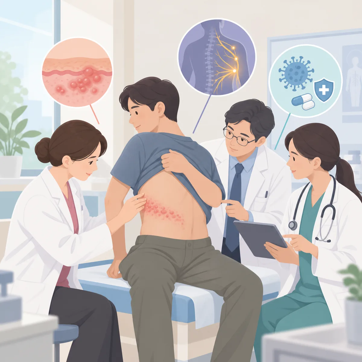 대상포진 병원어떤과로가나요 피부과·신경과·감염내과는 대상포진에서 무엇을 맡나요