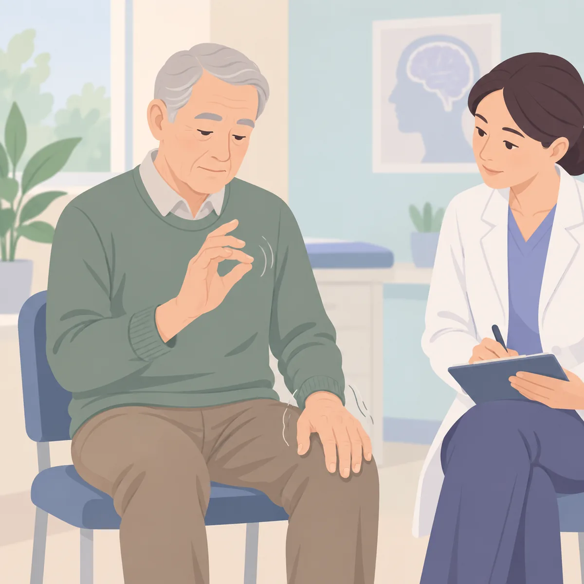 파킨슨병 초기증상 검사 떨림과 손가락 움직임에서 살펴볼 점