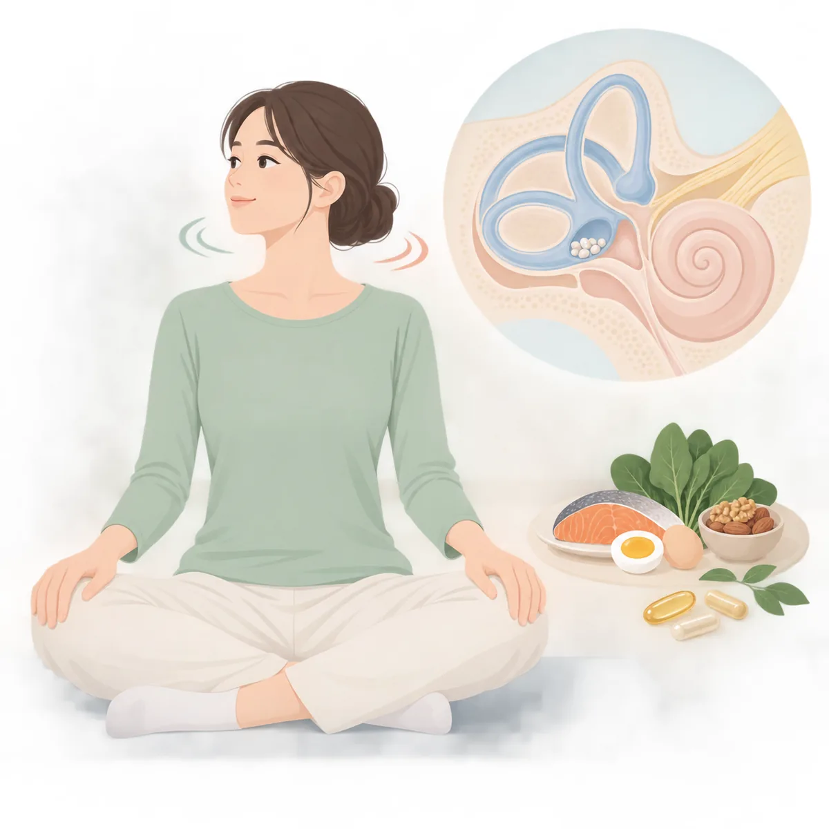 이석증 재발 막는 법 이석증에 좋은 영양제로 기대할 수 있는 범위