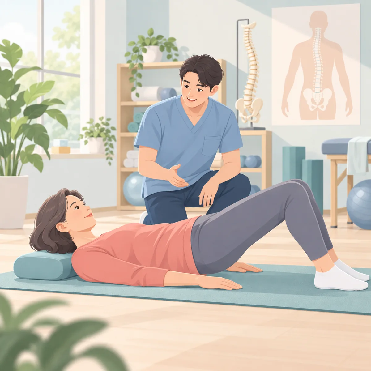 척추관협착증명의 치료 이후 관리와 운동에 대해 물어볼 것