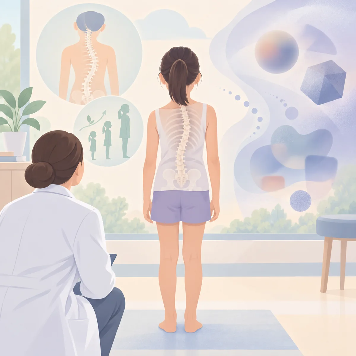 소아 척추측만증 명의 소아 척추측만증 원인은 어디까지 설명되고 어디부터 불확실한가