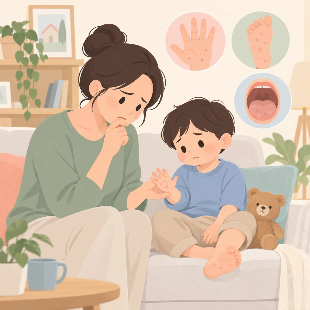 수족구 병원 안가도 집에서 수족구인지 스스로 판단하기 어려운 이유