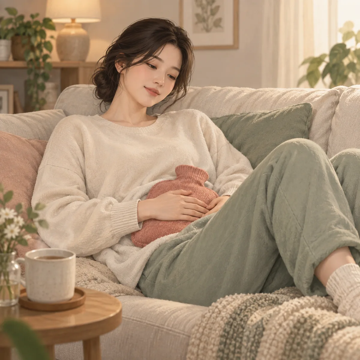 생리통 완화방법 통증이 시작될 때 바로 해볼 수 있는 방법