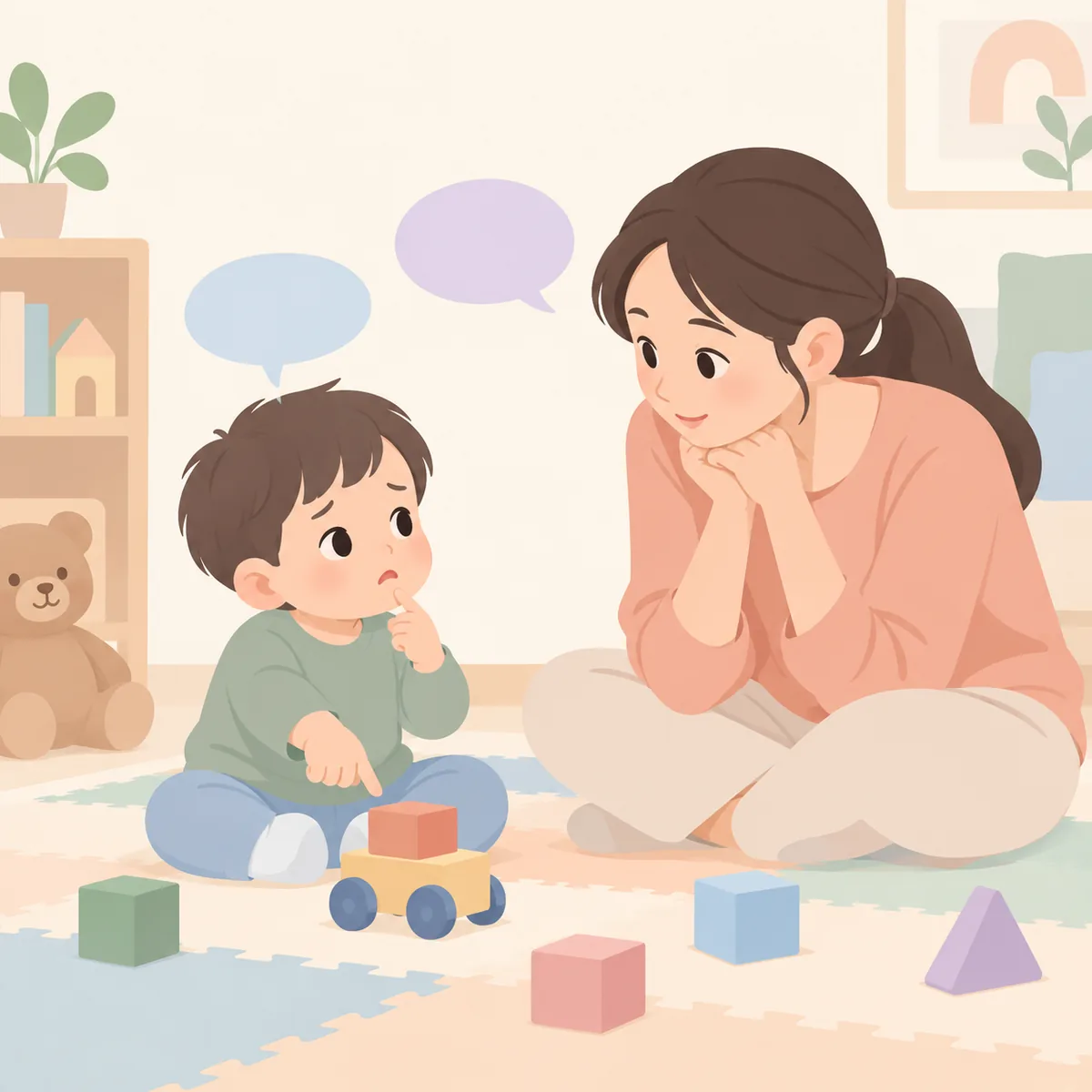 발달지연 아동 말에서 먼저 눈에 띄는 신호