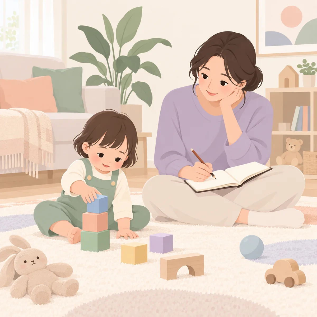 발달지연 증상 집에서 관찰하고 기록하는 방법