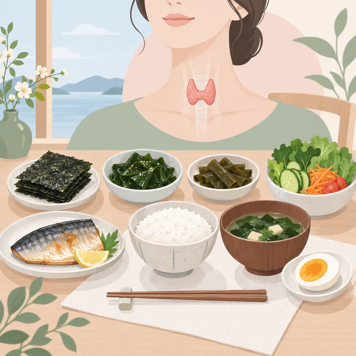 갑상선 기능 저하증 요오드 한국 식단에서 요오드가 많은 음식과 조절 요령